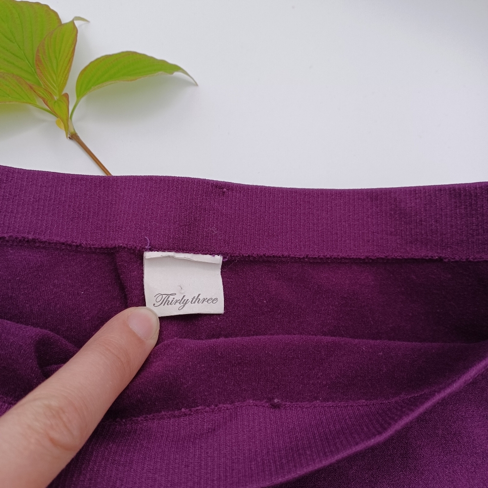 Deep Purple Bandeau Top - Picture 6 of 8